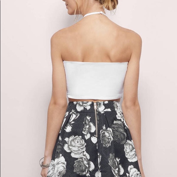 Kiersten Black Floral Skater Skirt - Picture 6 of 6
